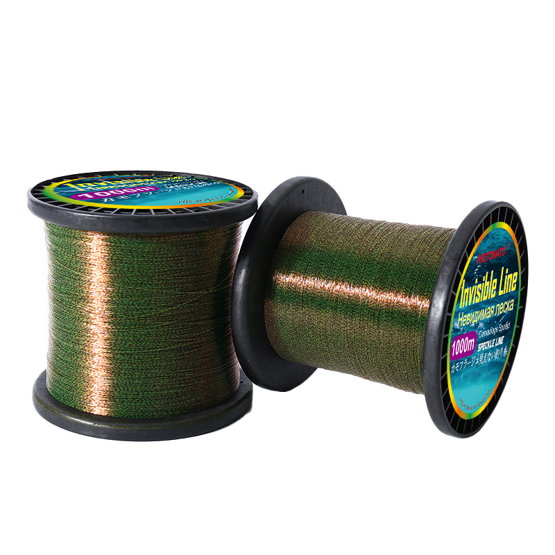 Fluorocarbon Line - 1000M Fluorocarbon Coated Fishing Line Invisible