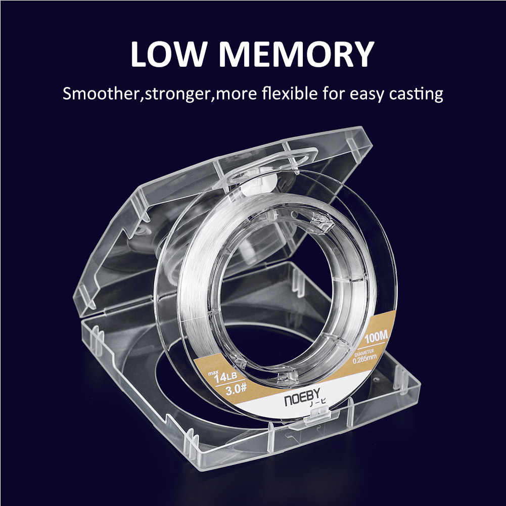 Noeby 100M 150M Fluorocarbon L - đánh giá và giá Fluorocarbon Line