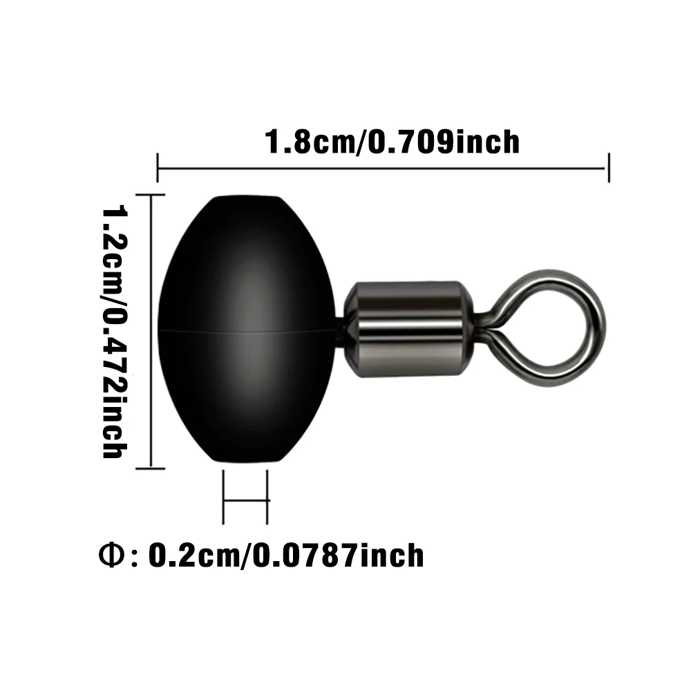 MNFT 10Pcs Pulley Swivel Rig B - đánh giá và giá Tippet Line