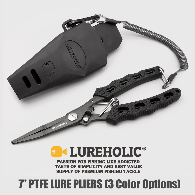 Lureholic 7” PTFE Coated Lure  - đánh giá và giá Monofilament Line